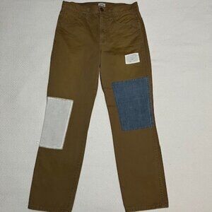 J. Crew Distressed Patch Chinos sz 28